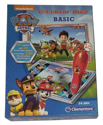 Clementoni E-Lektor Quiz Basic Paw Patrol