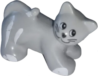 Lego Duplo 1102 Katze Grau