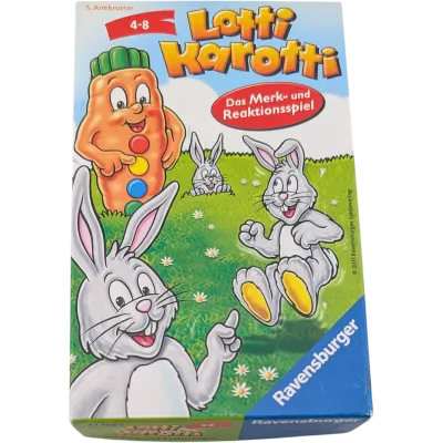 Ravensburger Lotti Karotti 231621 Merk und Reaktionsspiel