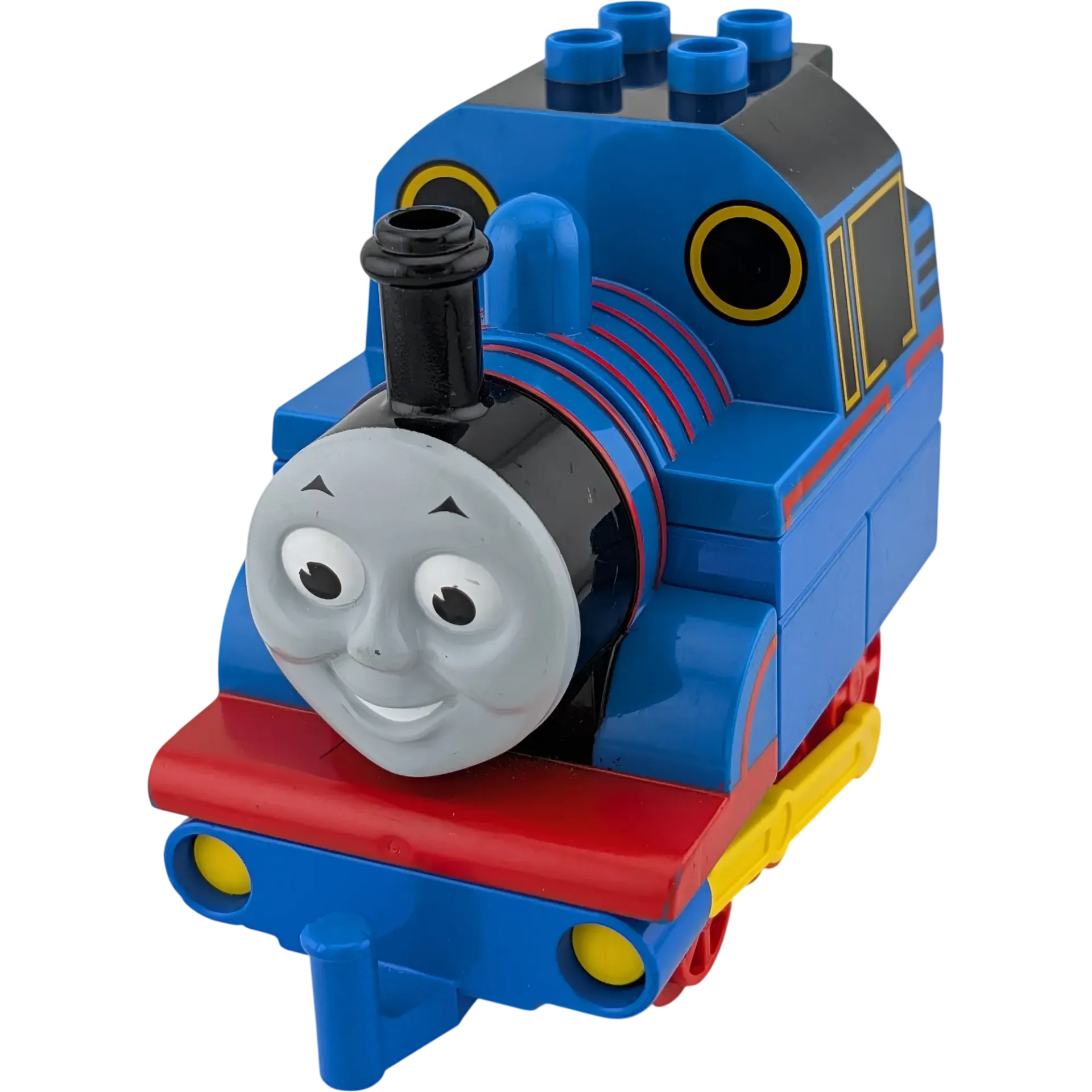 Lego Duplo Eisenbahn Zug Schiebelok Mittelblau Thomas Lok