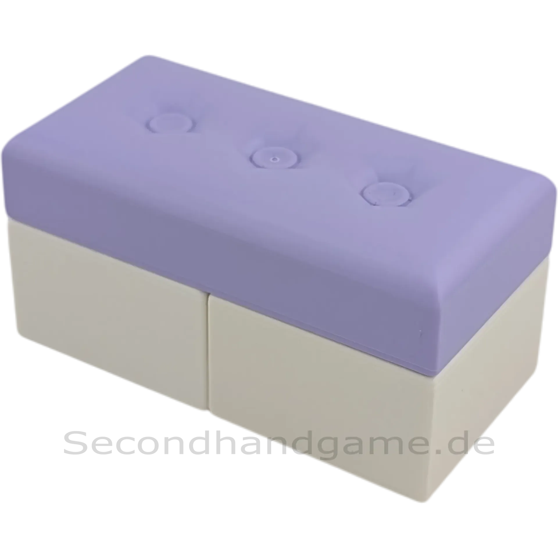 Lego Duplo Sofa Couch Wohnlandschaft Lavendel und Weiß Bank