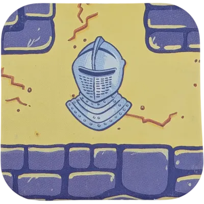 Ravensburger Junior Labyrinth Ersatzteile Schiebekarte Kreuzung T-Form mit Ritterhelm
