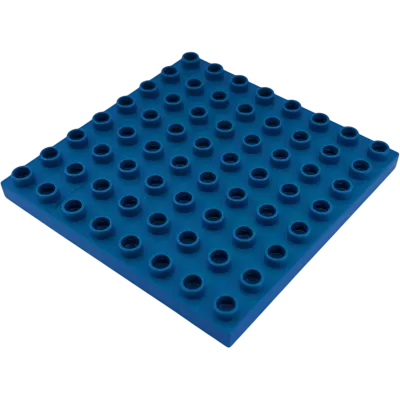 Lego Duplo Platte 8x8 Dunkelblau 51262