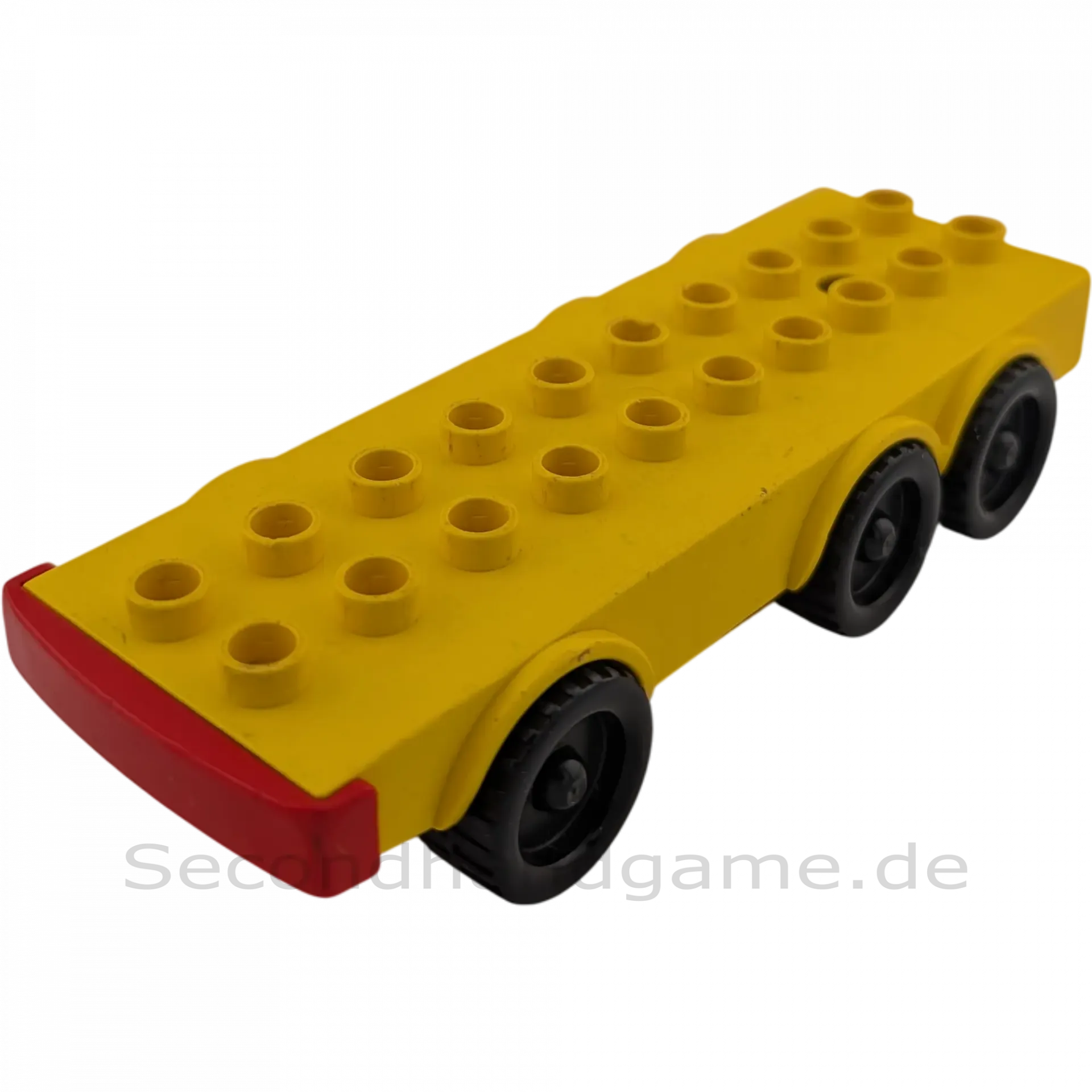Lego Duplo Autoanhänger Gelb Rot Abschleppanhänger
