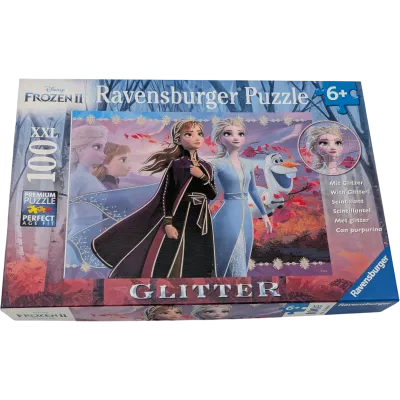 Ravensburger Glitter Puzzle 100 Teile 128686 Starke Schwestern