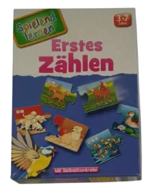 Spielend lernen Erstes zählen mit Tierkindern