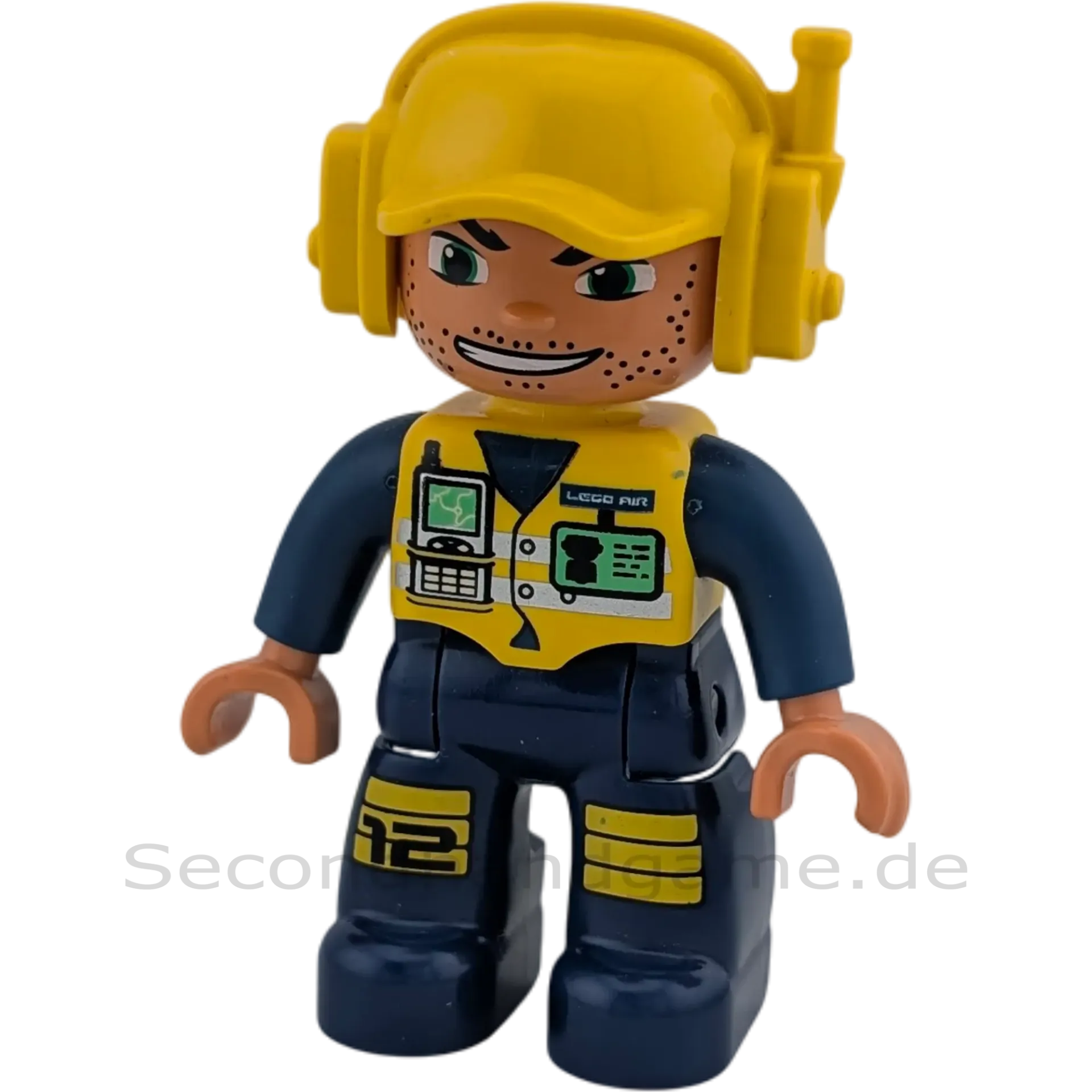 Lego Duplo Figur Mann 47394 Flughafenpersonal Walkie Talkie