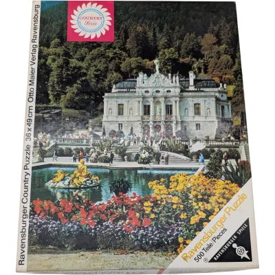 Ravensburger Country Serie Puzzle 500 Teile 15436 Schloß Linderhof 