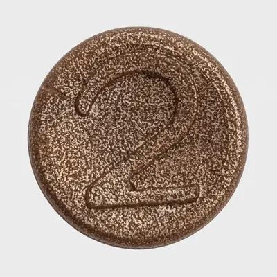 Playmobil Geld Münze Goldmünze Wert 2 Rückseite Schild Flagge
