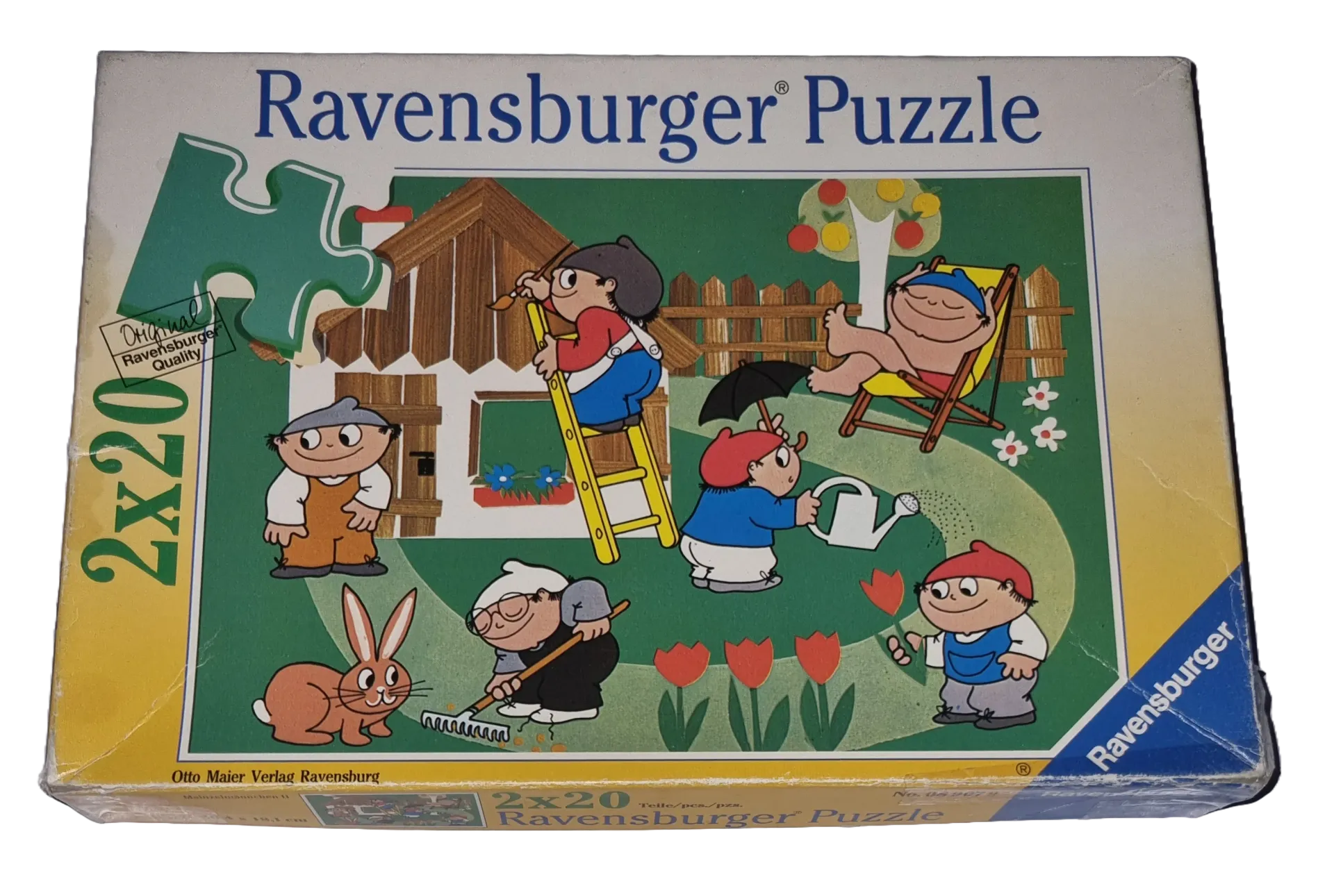 Ravensburger Mainzelmännchen 2  Puzzle 2 x 20 Teile 089079