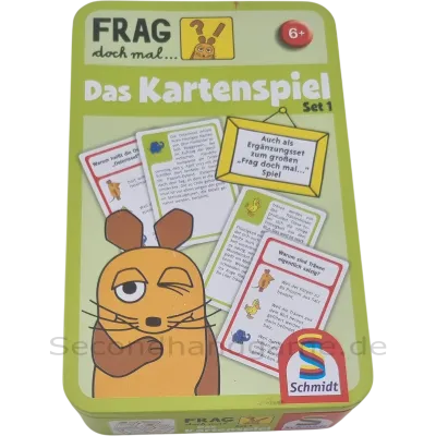 Schmidt Spiele Frag doch mal... Das Kartenspiel Set 1 47037, ab 6 Jahren