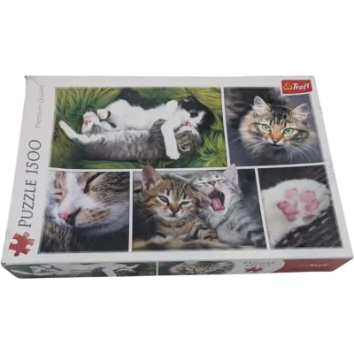 Trefl collage Puzzle 1500 Teile 26145 Just cat things