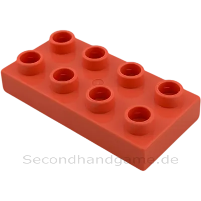 Lego Duplo 40666 Platte 2x4 Knallpink Coral