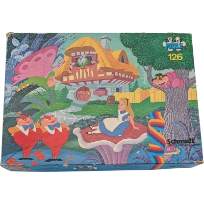 Schmidt Disney Puzzle Classic Serie 6252838 Alice im Wunderland 126 Teile