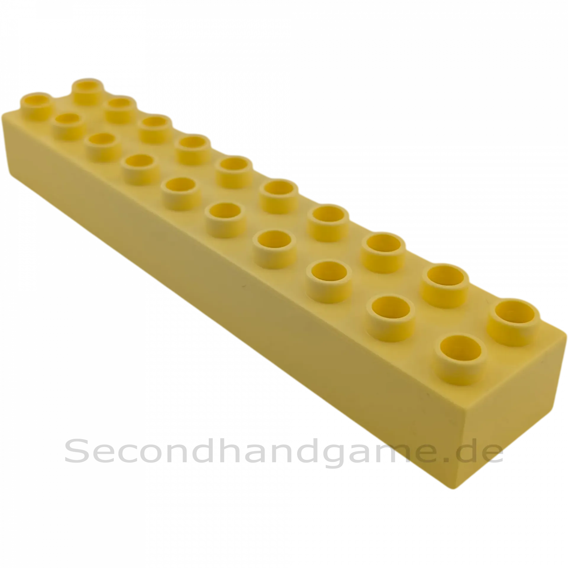 Lego Duplo 2x10 Stein 2291 Hellgelb