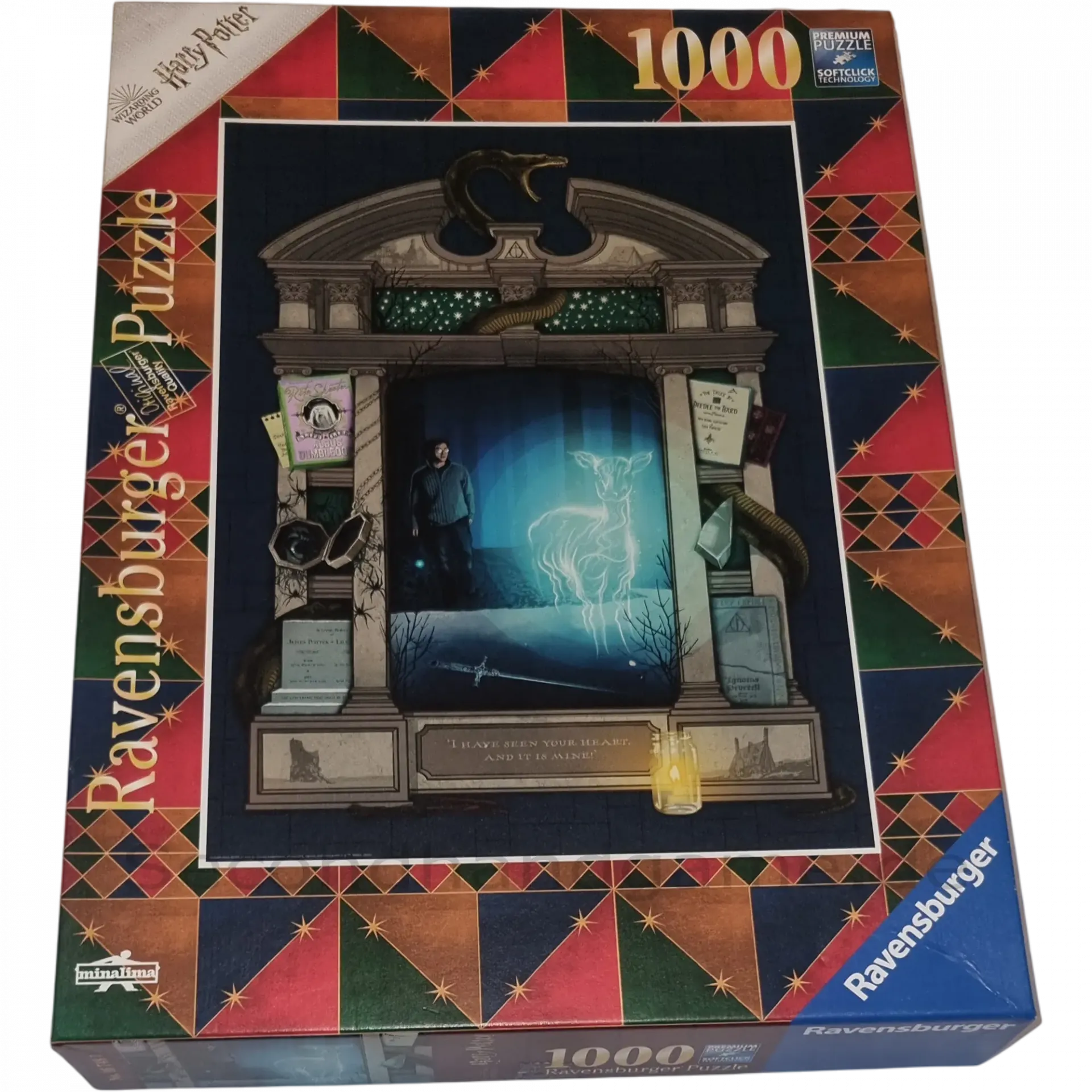 Ravensburger Premium Puzzle 1000 Teile 167487 Harry Potter und die Heiligtümer des Todes
