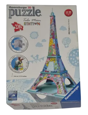 Ravensburger 3D Puzzle Tula Moon Edition 216 Teile 125678 Eifelturm