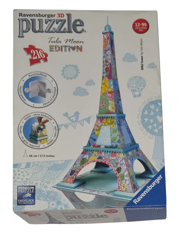Ravensburger 3D Puzzle Tula Moon Edition 216 Teile 125678 Eifelturm