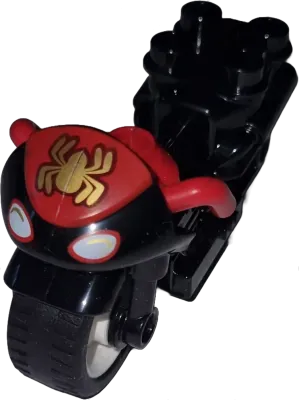 Lego Duplo Motorrad Mofa Spiderman