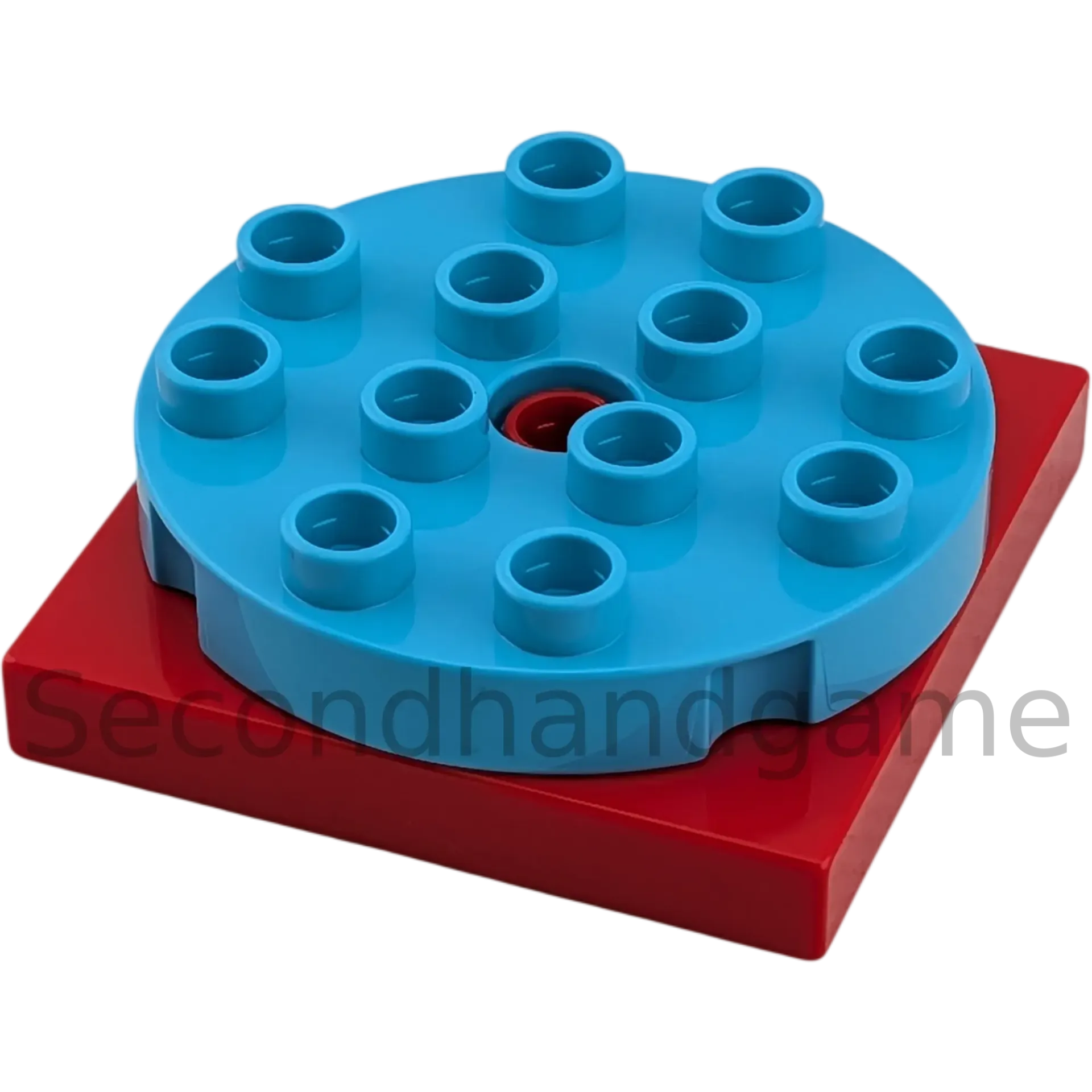 Lego Duplo 92005 Drehplatte Drehteller Rot Azur Blau