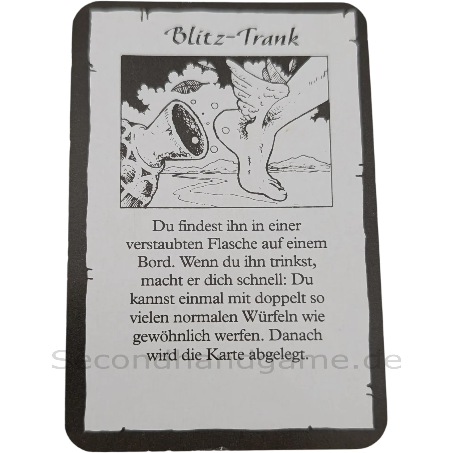 MB Hero Quest Master Schatzkarte Blitz-Trank