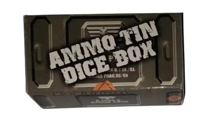 Ammo Tin Dice Box