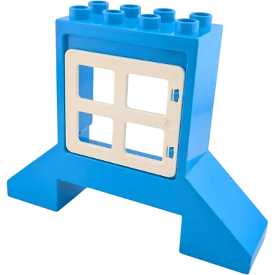 Lego Duplo 29387 Azur Verkaufsstand Blau Kiosk mit weißem Fenster