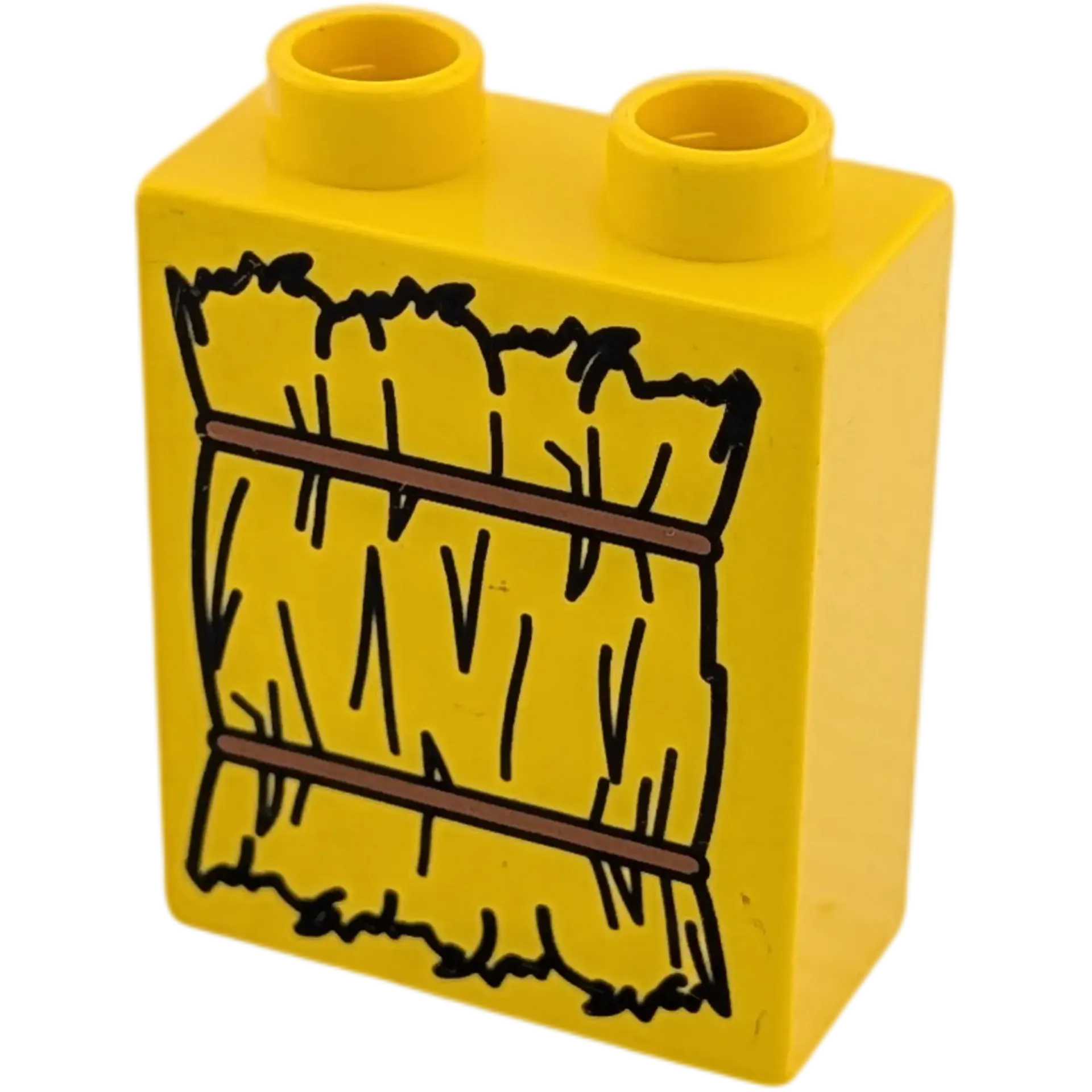 Lego Duplo  1x2 Stein Gelb Stroh Heu 466