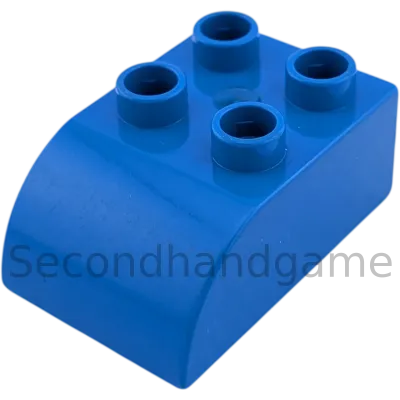 Lego Duplo 2x3 Dachstein 2302 Dunkelblau