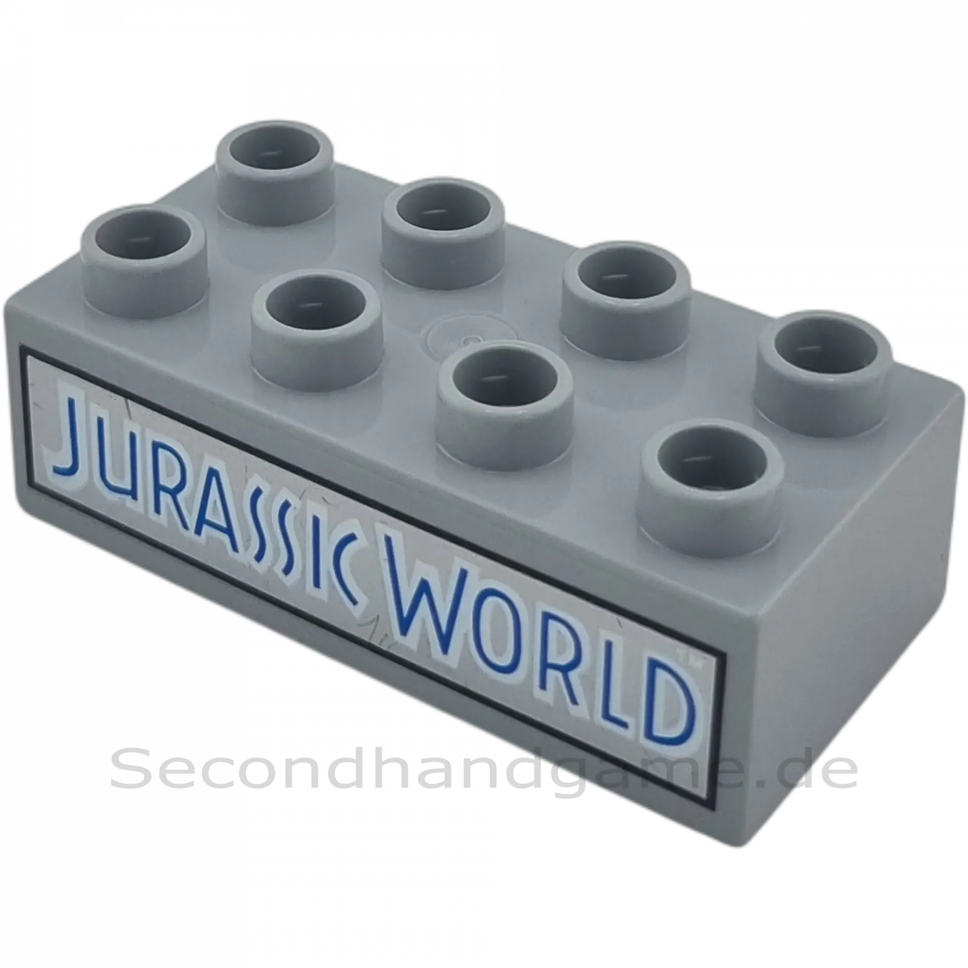 Lego Duplo 2x4 Baustein 3011 Grau Jurassic World