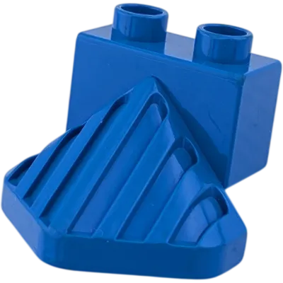 Lego Duplo 4550 Kuhfänger Lok Vorderteil Blau