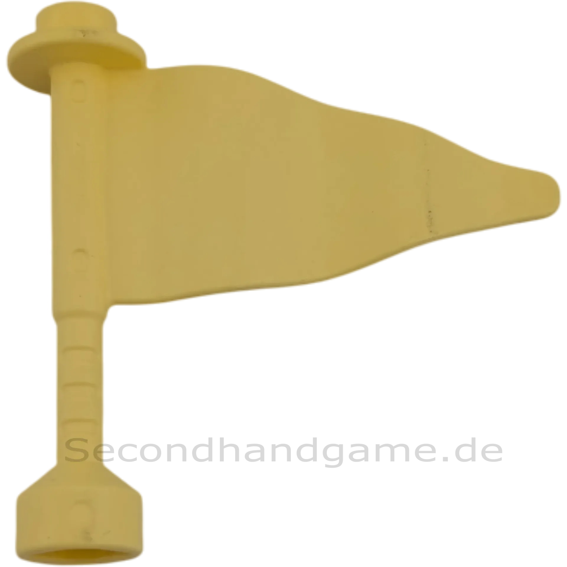 Lego Duplo Flagge Fahne Hellgelb