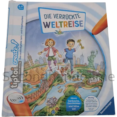 Ravensburger Tiptoi create Buch Die verrückteste Weltreise