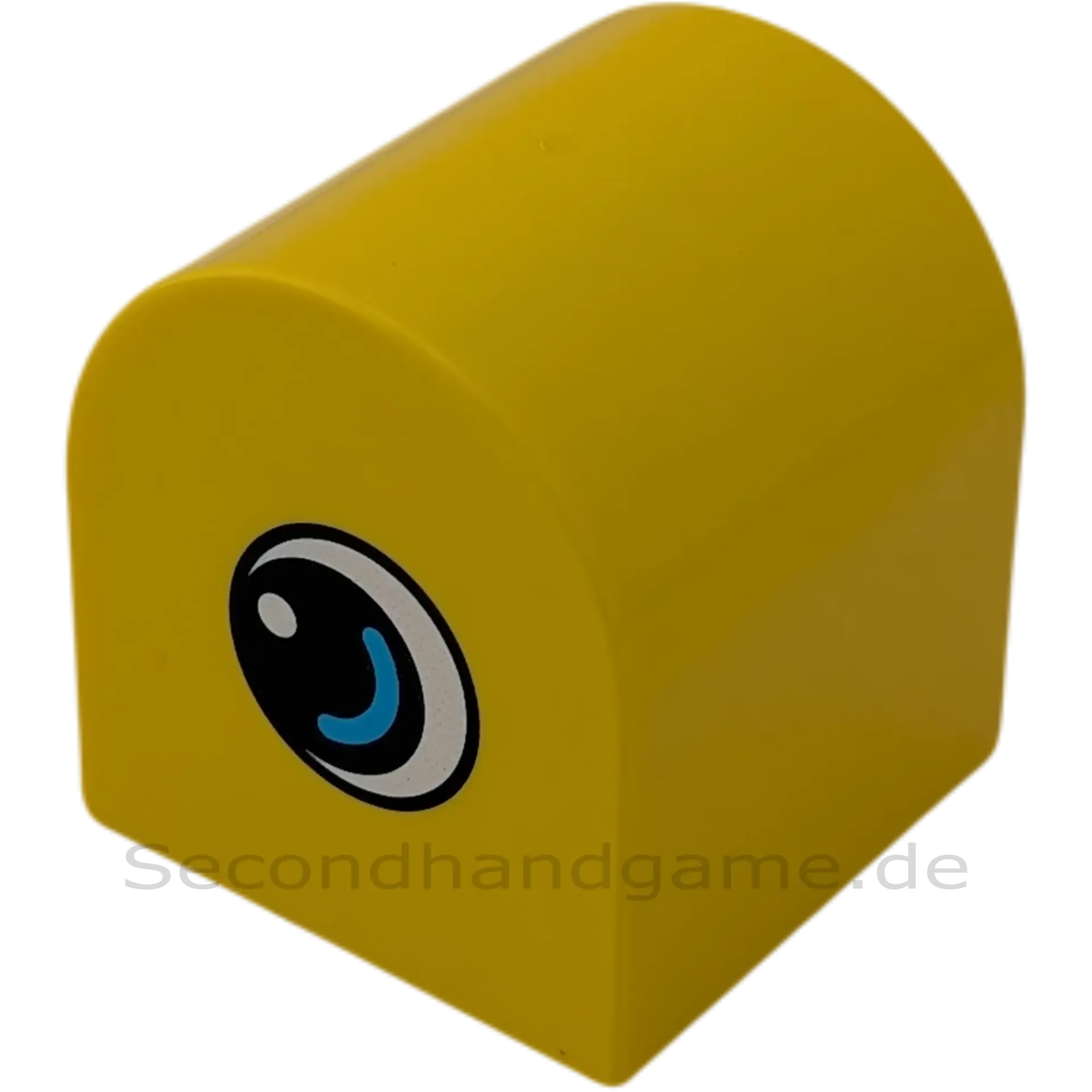 Lego Duplo 3664 Rundstein 2x2x2 Gelb mit blauem Auge