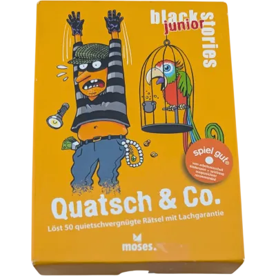 Moses Black Stories Junior Quatsch & Co