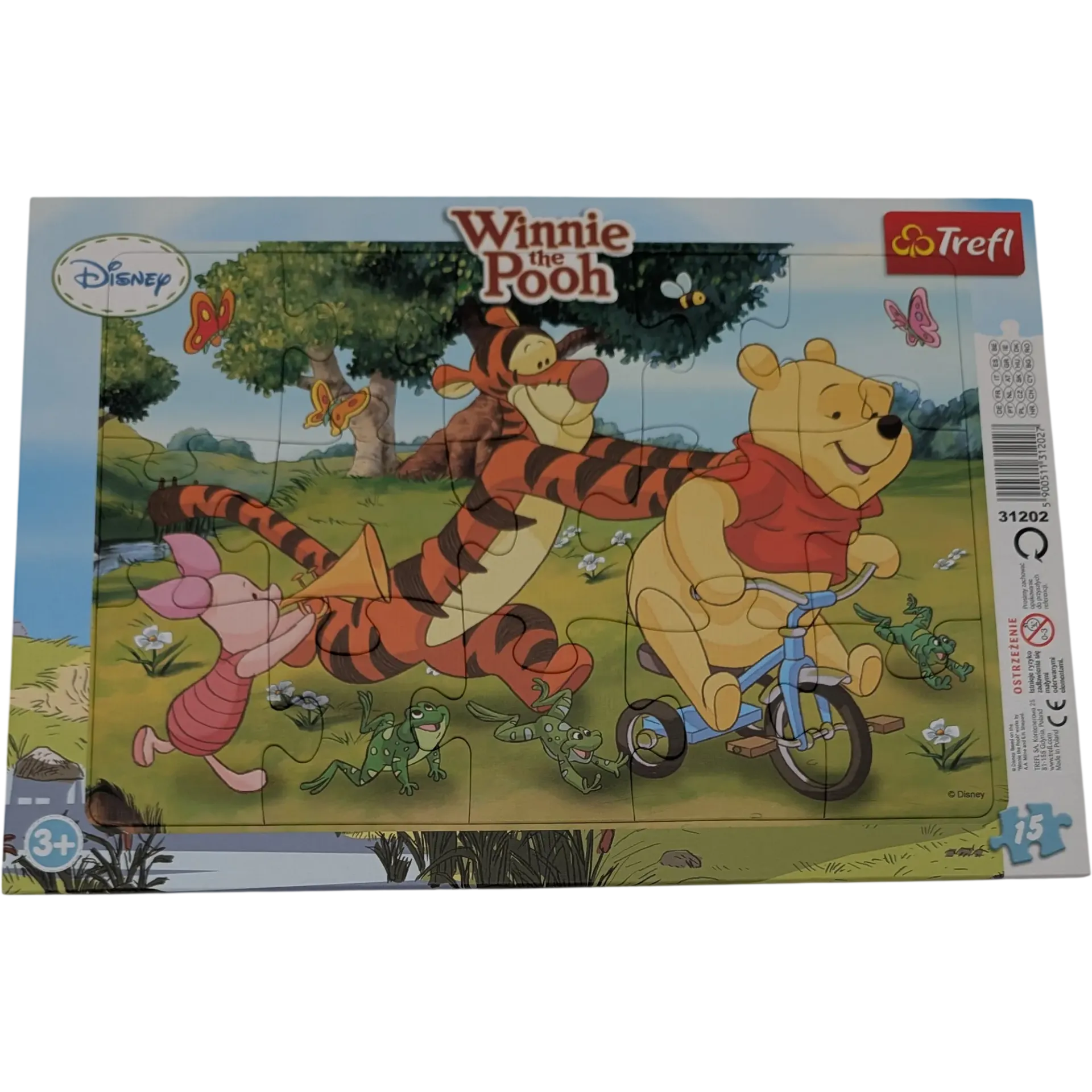 Trefl Disney Rahmenpuzzle 31202 Winnie the Pooh 15 Teile