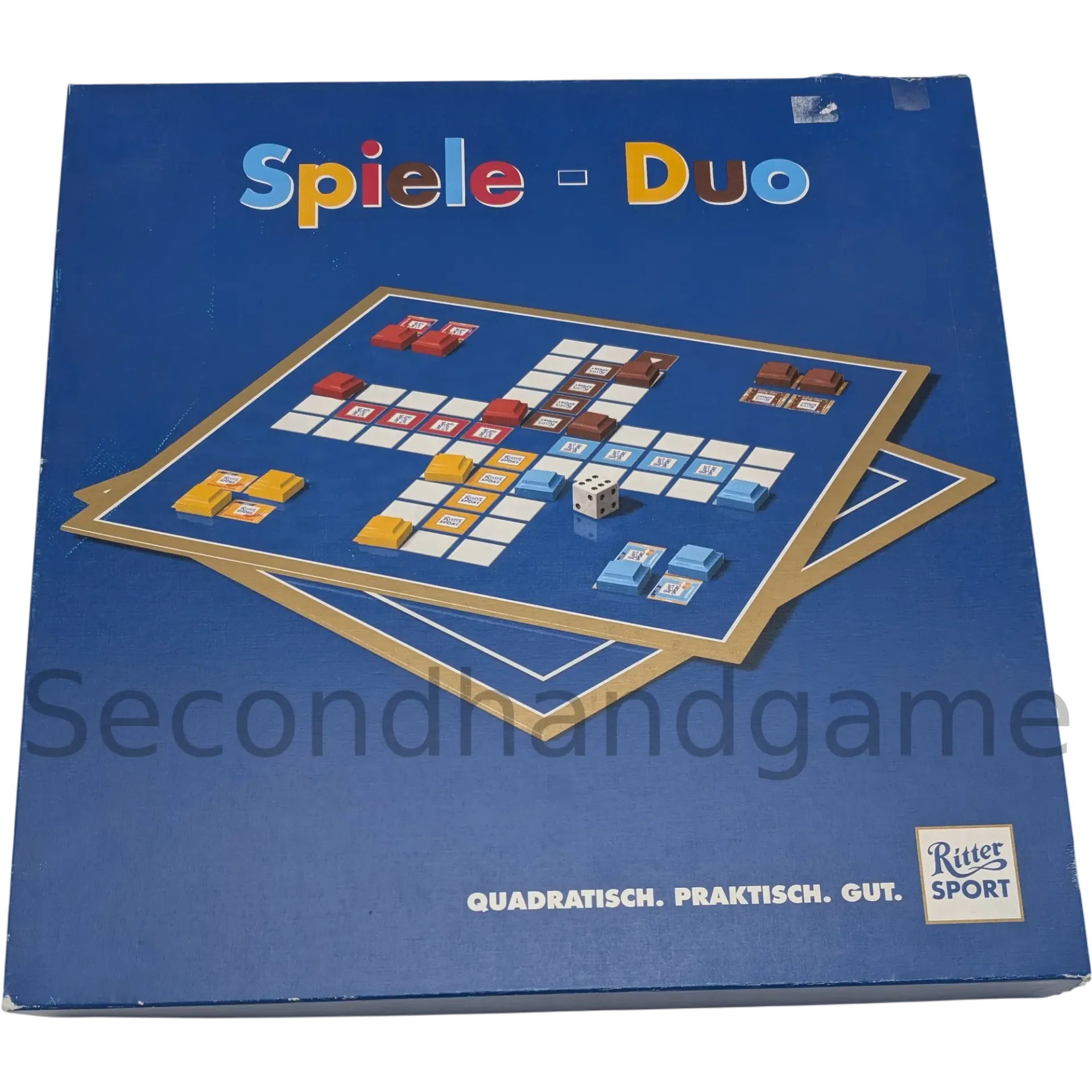Ritter Sport Spiele - Duo Mühle und Mensch ärgere dich nicht
