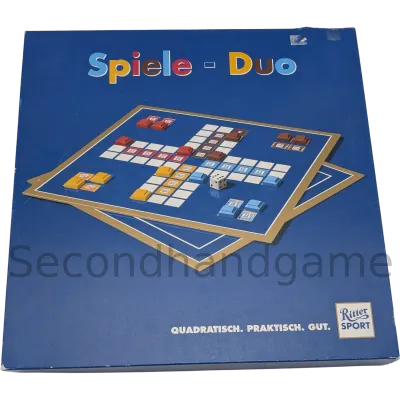 Ritter Sport Spiele - Duo Mühle und Mensch ärgere dich nicht