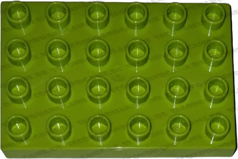 Lego Duplo 25549 Platte 4x6 Lime