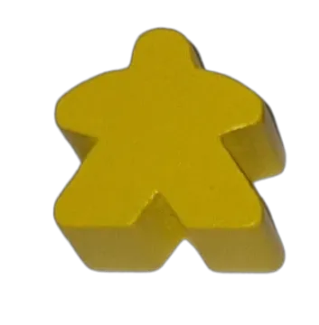Carcassonne Ersatzfigur Gelb