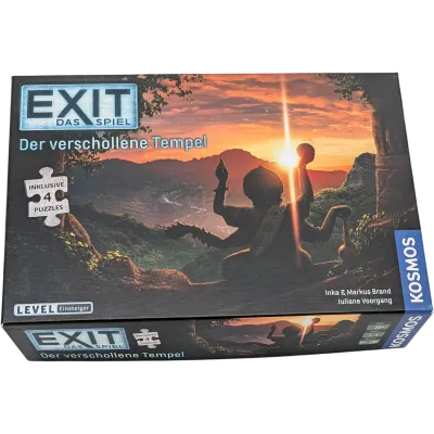 Kosmos Exit Das Spiel Der verschollene Tempel inklusive 4 Puzzles
