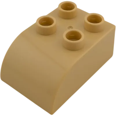 Lego Duplo 2x3 Dachstein 2302 Beige