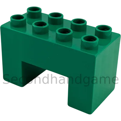 Lego Duplo 2x4x2 Brücke Brückenstein 6394 Dunkelgrün