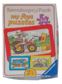 Ravensburger Puzzle my first Puzzles Fahrzeuge 065738