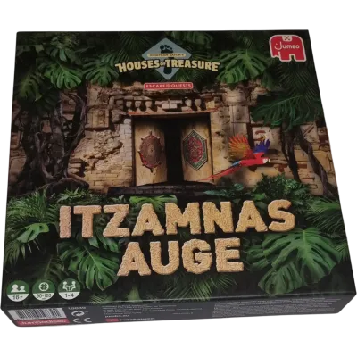 Jumbo House of Treasure Escape Quest Itzamnas Auge