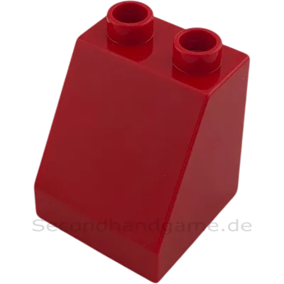 Lego Duplo 2x3x1 Schrägstein Dachstein Rot
