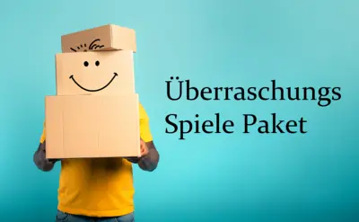 3 Überraschungsspiele ab 4 Jahren