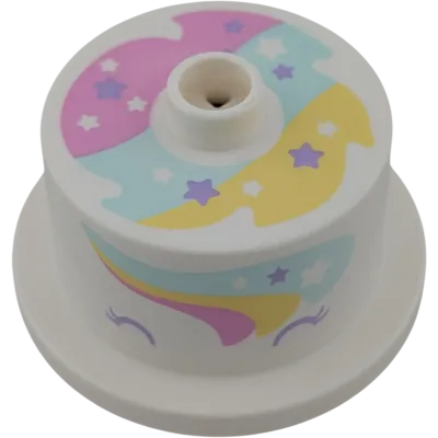 Lego Duplo 65157 Kuchen Torte Weiß Regenbogen und Einhorn