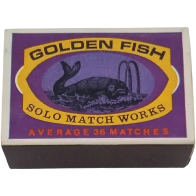 Welthölzer Golden Fish Solo Match Works Pyramide