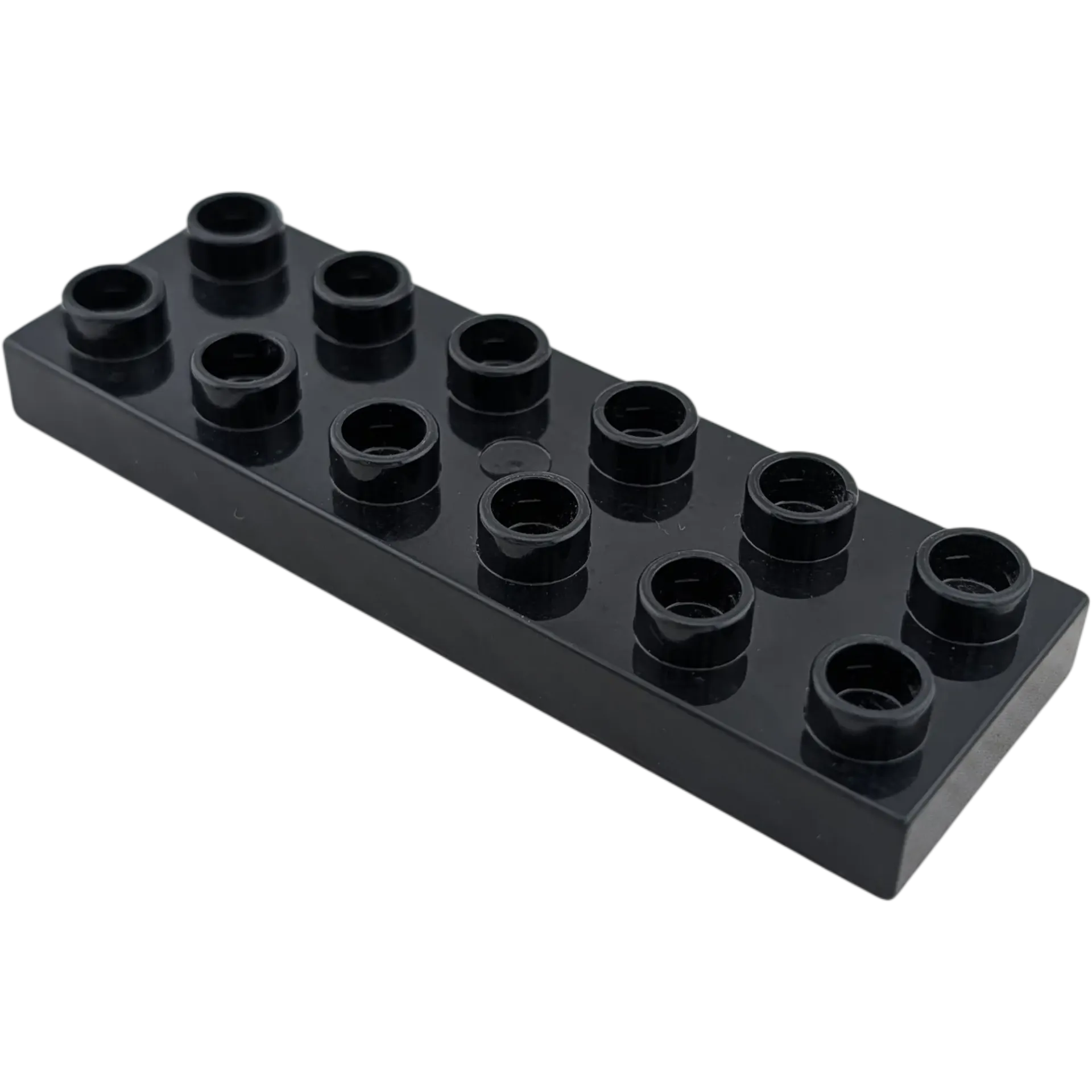 Lego Duplo 98233 Platte 2x6 Schwarz